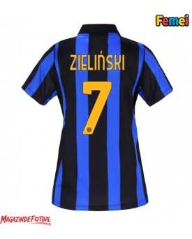 Inter Milan Piotr Zielinski #7 Tricou Fotbal Replică 2026-27 Femei Acasa